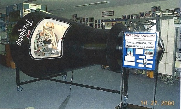 Mercury capsule replica