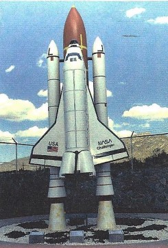 Space Shuttle Challenger Replica
